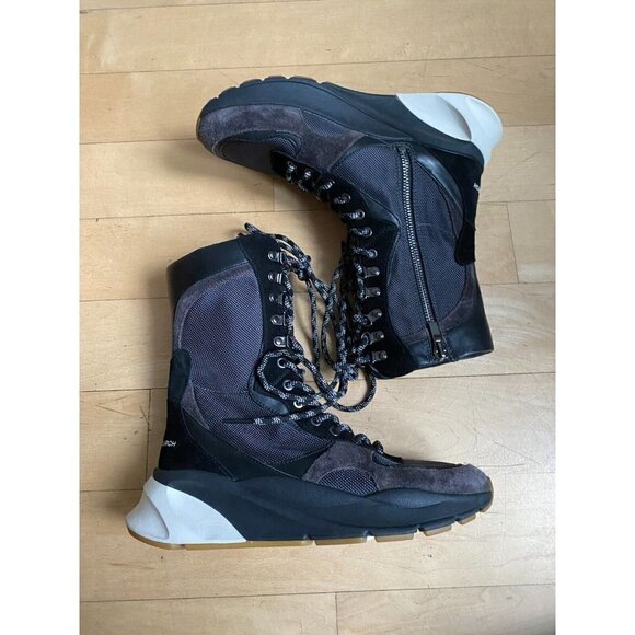 TORY Burch "Sawyer" Boxer Trainer Womens Size 6.5 Sneaker #Flaw Zipper - Picture 3 of 7